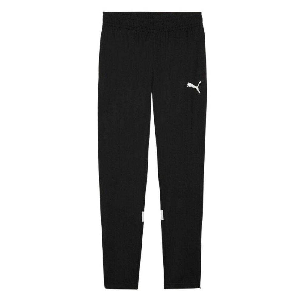 Puma Mens Individual Rise Tracksuit Bottoms / Black/White